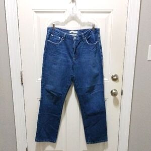 Tommy Hilfiger Boyfriend Blue Straight Leg Jeans Size 14